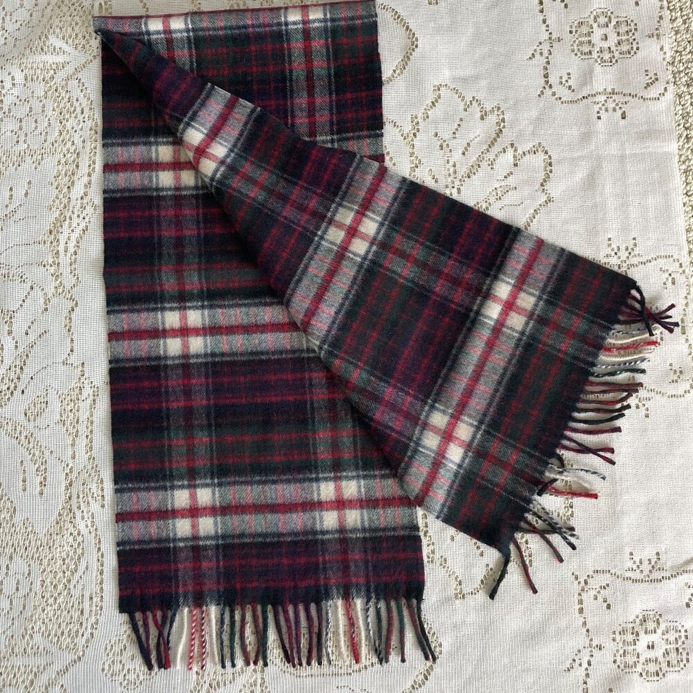 Tartan Wool Scarf